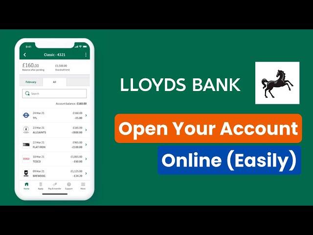 How to Open Lloyds Bank Account Online !