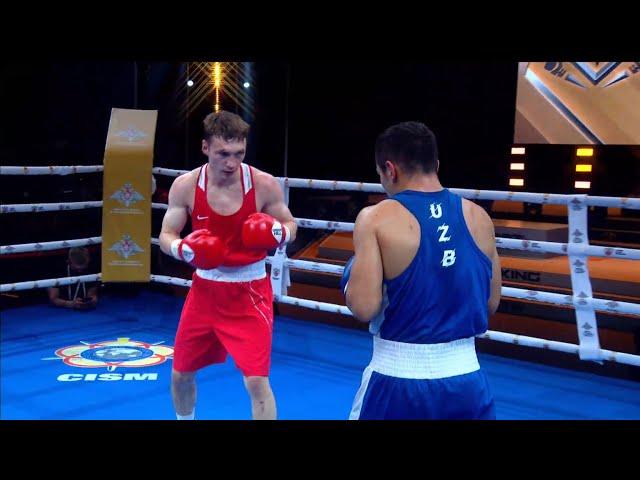 Finals (64kg) ASANAU Dmitry (BLR) vs TURSUNOV Mujibillo (UZB) | CISM 58th World