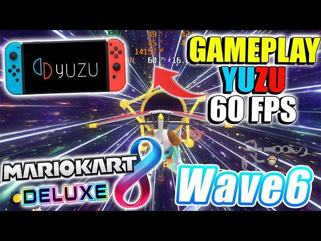  MARIO KART 8 DELUXE DLC Wave 6  YUZU Emulador de SWITCH / Testeo