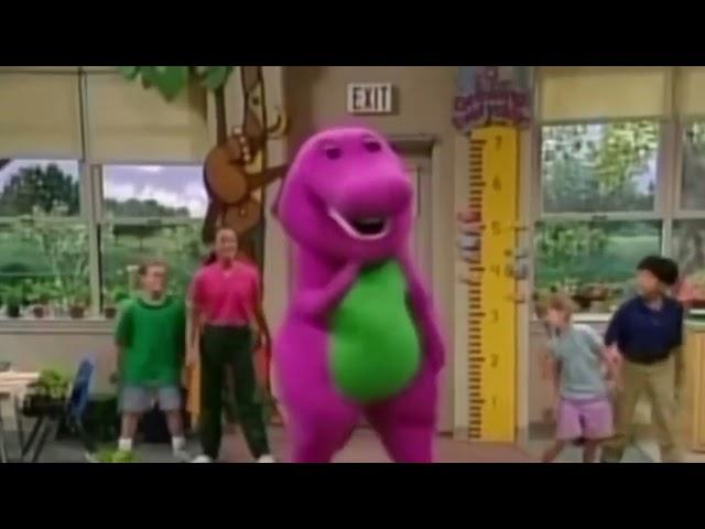 Barney dancing to Kendrick Lamar Not like us