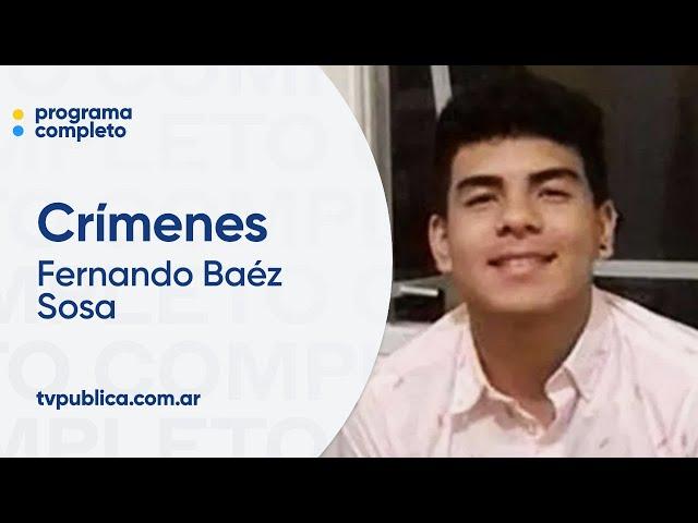 Caso Fernando Baéz Sosa - Crímenes