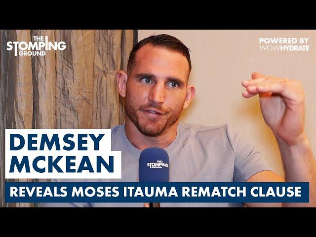 Demsey McKean THROWS SHADE at Frank Warren Over REMATCH Clause & PROMISES To Knockout Moses Itauma