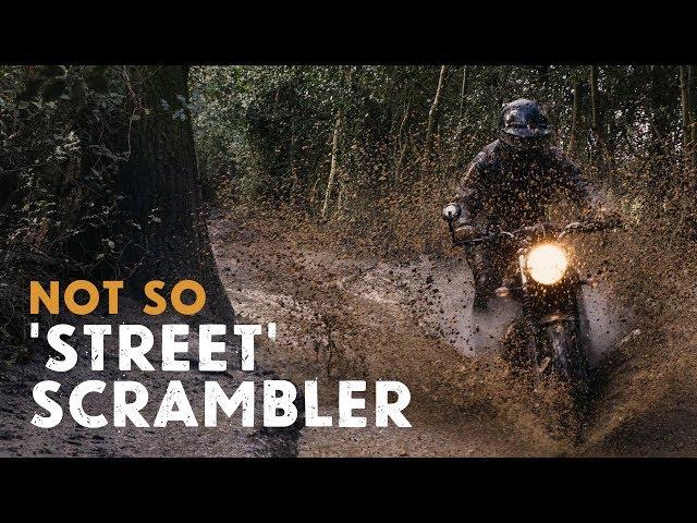 Taking the Triumph Street Scrambler Off-Road