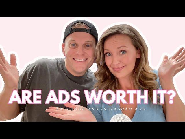 Are Facebook & Instagram ads worth it for our small handmade business?The results might shock you!