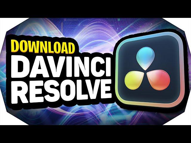  How to DOWNLOAD DaVinci Resolve FREE (2024) | Install DaVinci Resolve (Windows 10/11) 