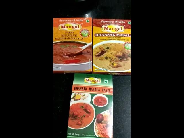 Parsi Spices - Sambhar & Dhansak Masala ( Dry and Paste)