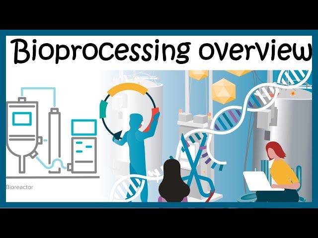 Bio-processing  overview (Upstream and downstream process)