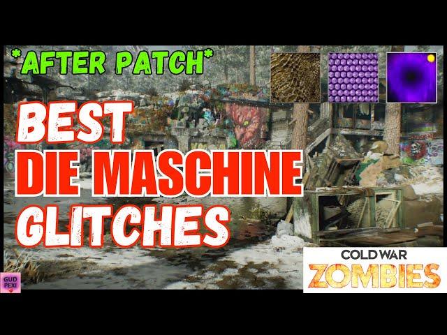 TOP 3 BEST DIE MASCHINE GLITCHES! (SOLO COLD WAR ZOMBIE GLITCHES 2023) *AFTER ALL PATCHES*