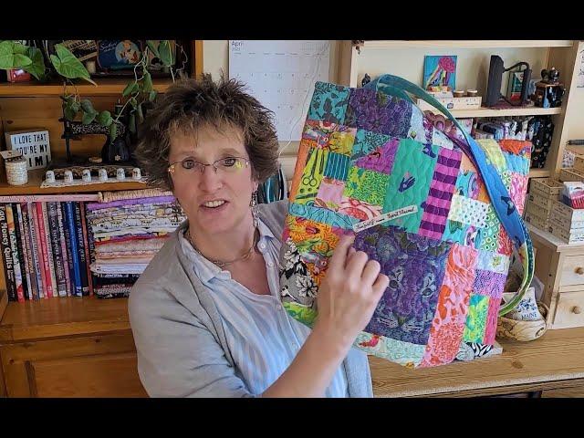 Freestyle Scrap Tote Bag, Part 1