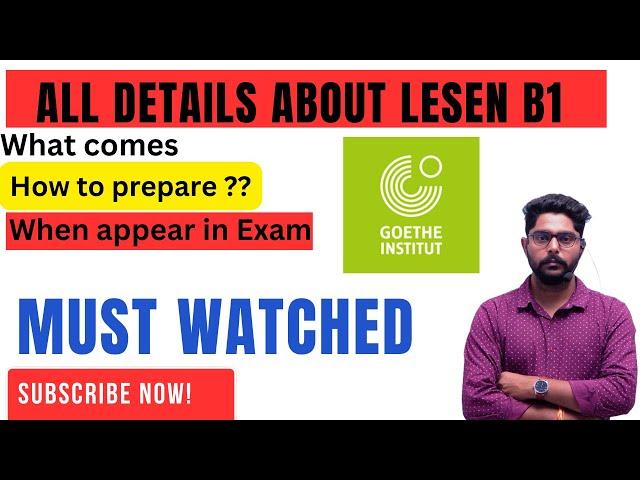 B1 Lesen Exam with Expert Tips and Tricks | Learn German