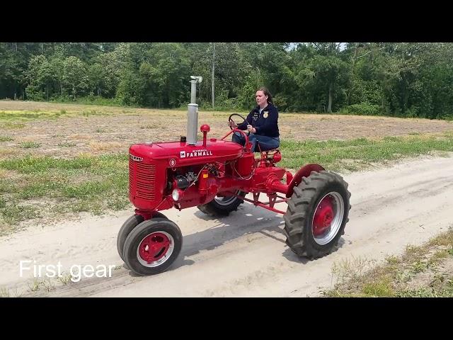 1947 International Harvester Farmall B Vintage Tractor Restoration | Erin B. 2021 Delo TRC Entry