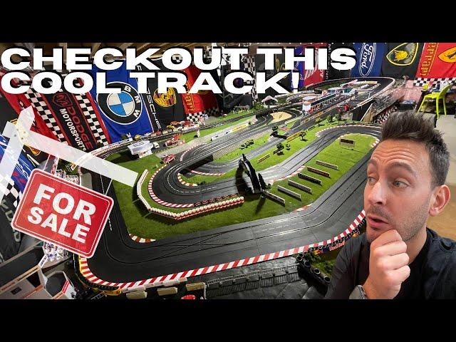 Checking Out this Awesome Slot Car Track! & It’s For Sale!? 