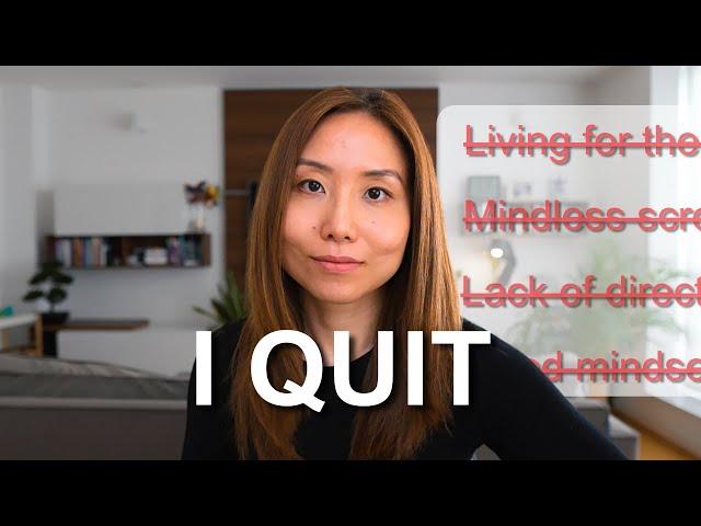 9 Things I Quit To Simplify My Life | Minimalism, Slow Living, Self Care