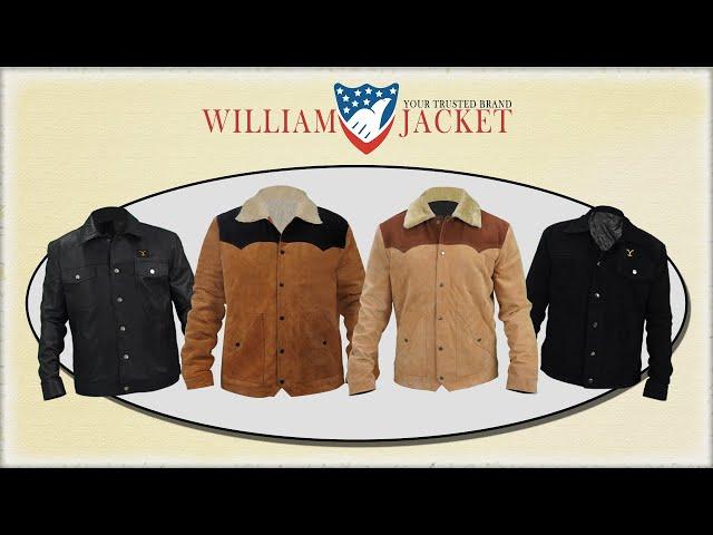 Yellowstone S05 Outfits | Suede Leather Jackets Collection | At William Jacket |