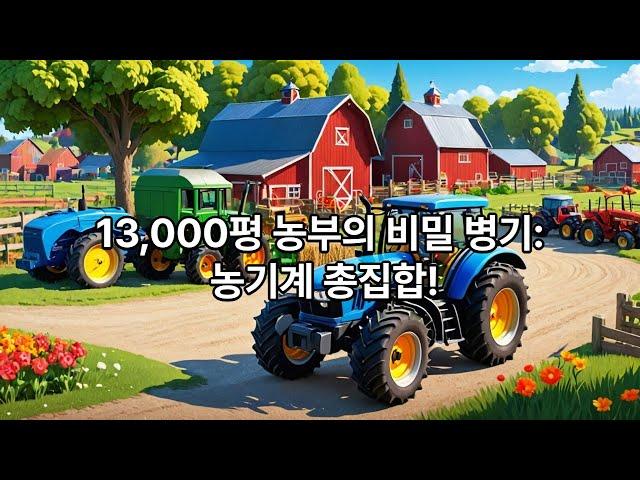 13000평 과수원을 운영하는 농업인의 농기계 소개!