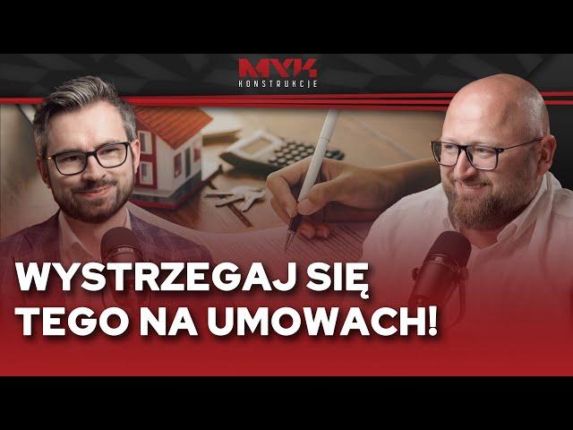 #prawniczewtorki | UMOWY na prace PROJEKTOWE i budowlane - na co zwrócić uwagę? | Jan Ząbczyk