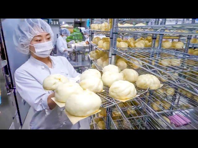 They Open At 3AM!? Super Early Chinese Restaurant! Close-up on the Process of Making Great Pork Buns