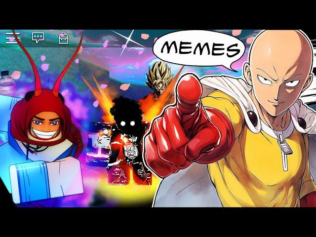 ROBLOX Strongest Battlegrounds Funny Moments (MEMES)