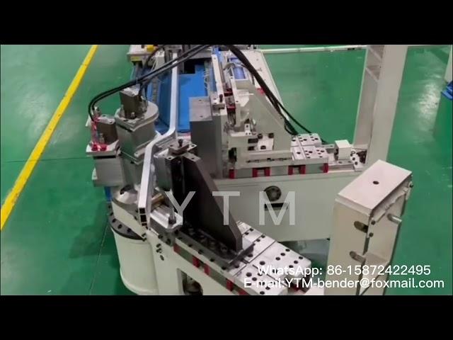 CNC110 full electric tube bending machine for Automobile aluminum alloy anti-collision beam