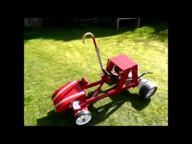 Turn your old golf trolley into a mobility scooter!