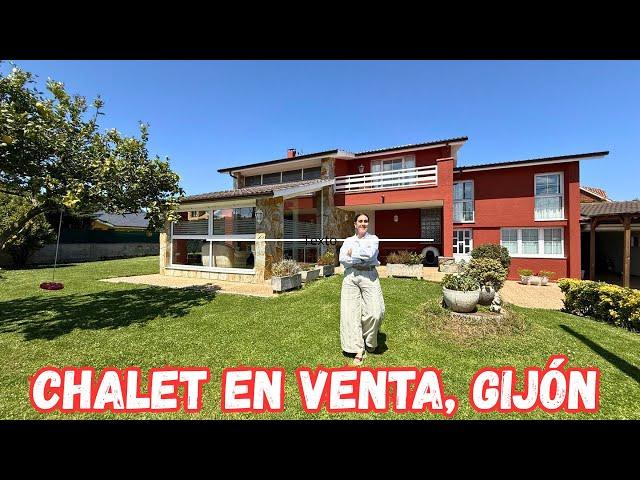 EXCLUSIVE CHALET FOR SALE IN SOMIÓ, GIJÓN, ASTURIAS *€1,150,000* #houseforsale #chalet #beach #gijón