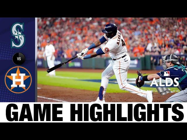 Mariners vs. Astros ALDS Game 1 Highlights (10/11/22) | MLB Postseason Highlights