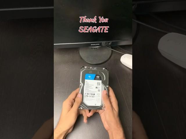 @seagate @AskSeagate Thank you so much I received it, I truly appreciate you service