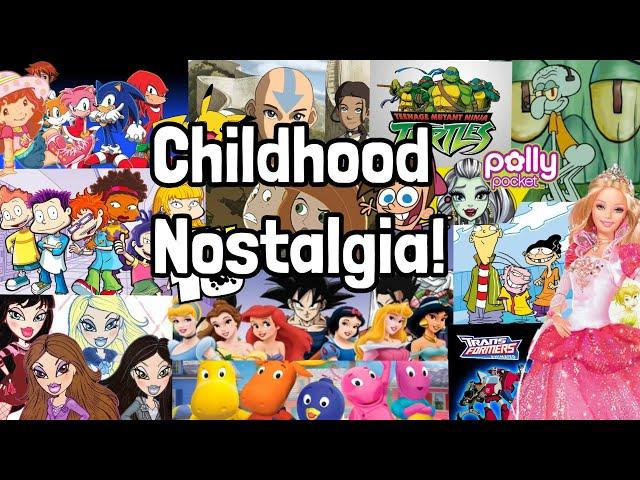 Editing Childhood Nostalgic Cartoons (Early 2000s-2010s, some 90s)