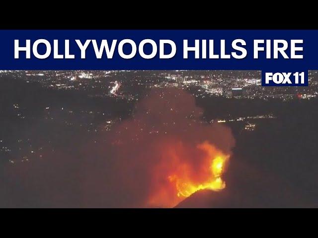 Sunset Fire: New fire erupts in Hollywood Hills