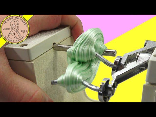 Suzy Homemaker Taffy Puller Candy Maker Toy Demonstration