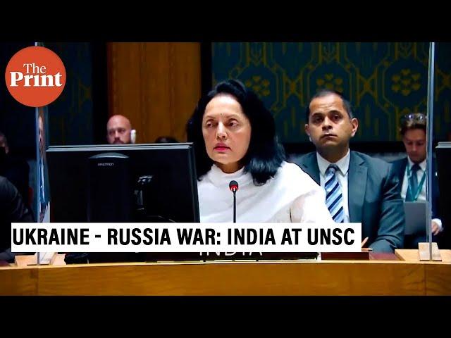 We encourage talk to end the conflict: Ruchira Kamboj at UNSC