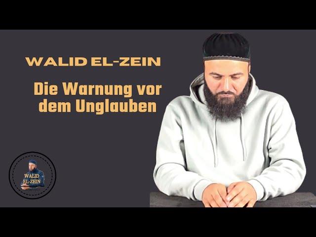 Die Warnung vor dem Unglauben