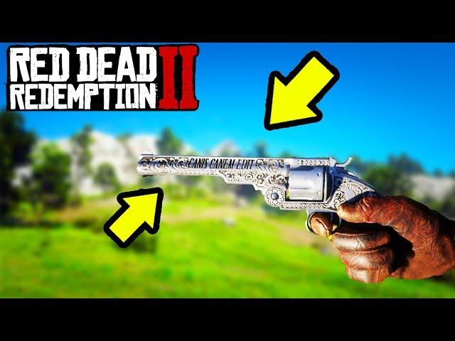 SECRET REVOLVER FOUND IN Red Dead Redemption 2!