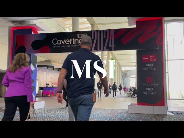 Inside MSI Surfaces: Exclusive Peek at Coverings 2024