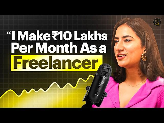 How She Makes 6+ Lakhs / Month As A Freelancer & Travels The World