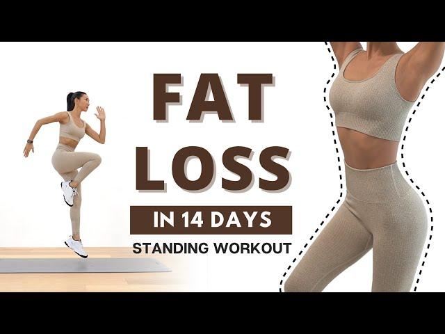 14 Days Fat Loss Challenge - 30 MIN Cardio Workout, Full Body Fat Burn