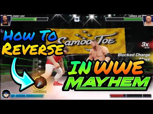 How To REVERSE In WWE MAYHEM | How to Use REVERSAL In WWE MAYHEM