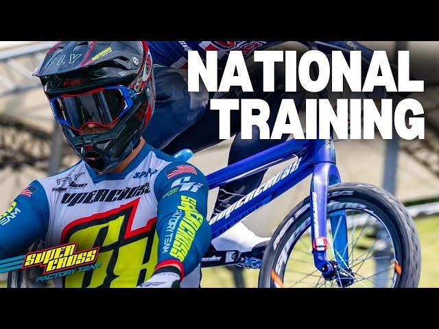 Training for a USABMX National with Pro Spencer Cole