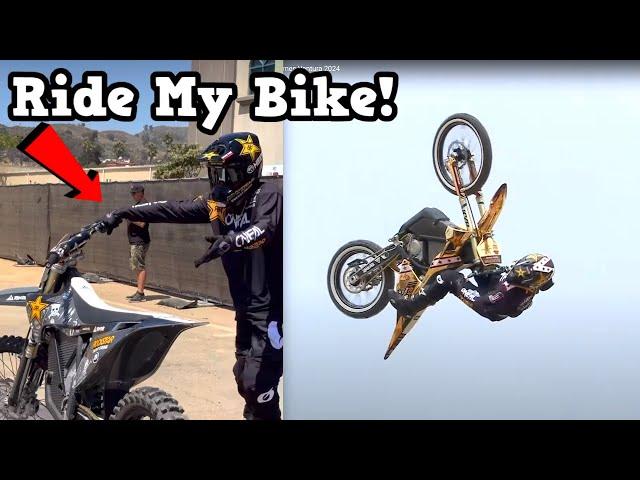 Electric Dirt Bike Cheating At X Games 2024!