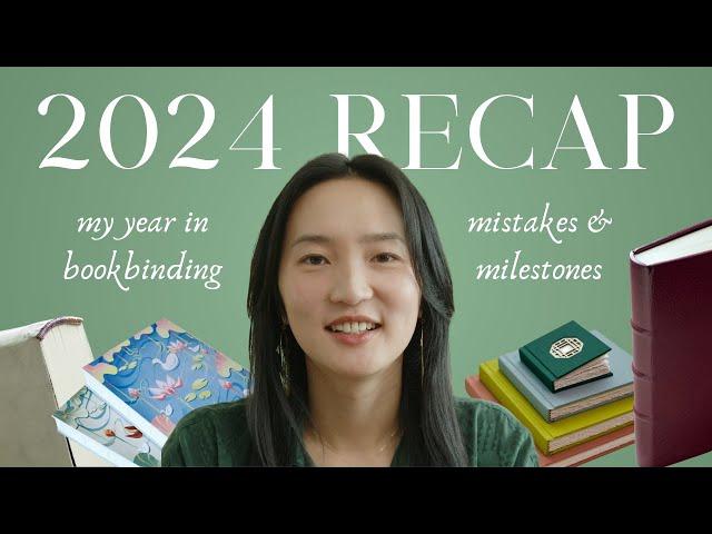 Lessons learned from all the books I made this year ⟡ 2024 RECAP