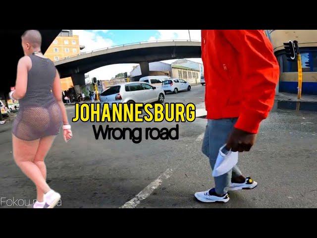  wrong road and this happened -Johannesburg South Africa (don't try it alone)