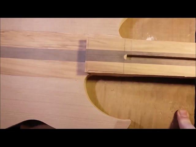 Monster Guitars 024: Neck through Telecaster - Attaching the body wings