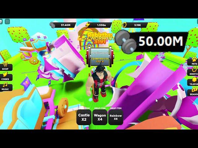 50 Million Strength in Fairy Tale Challenge on Strongman Simulator