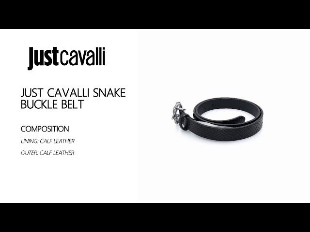 PataShop - JUST CAVALLI Snake Buckle belt