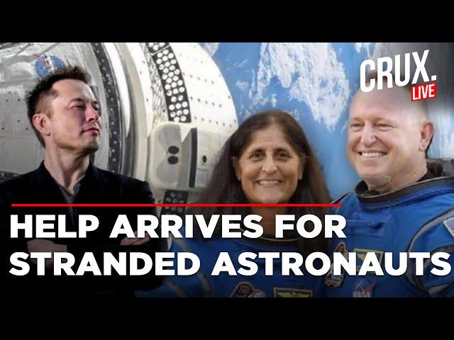 NASA Live | Elon Musk’s SpaceX To Rescue Astronauts Trapped On ISS | Sunita Wlliams | Butch Wilmore