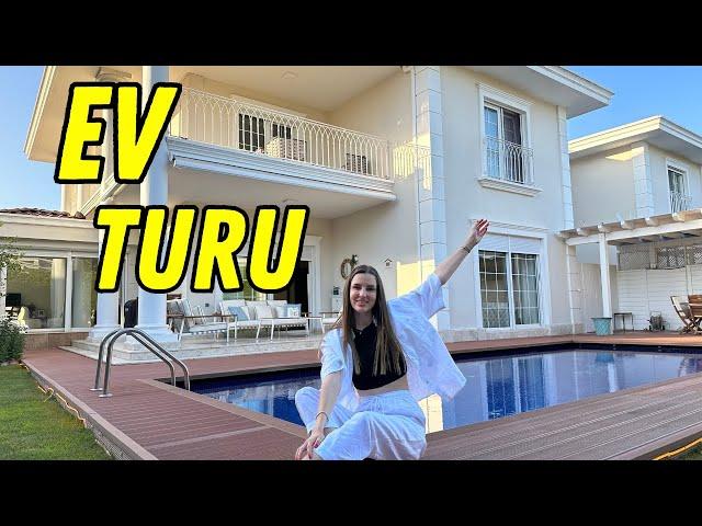 EV TURU  ⎜BAHÇELİ HAVUZLU 5 + 2 EV TURU   #ev #evturu