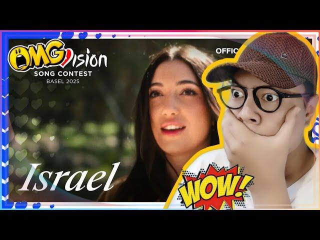 Yuval Raphael - New Day Will Rise | Israel  | Official Music Video | #Eurovision2025 Reaction