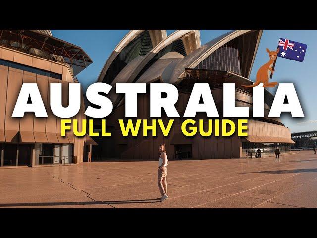 Australia Working Holiday Visa - EVERYTHING you need to know in 2024