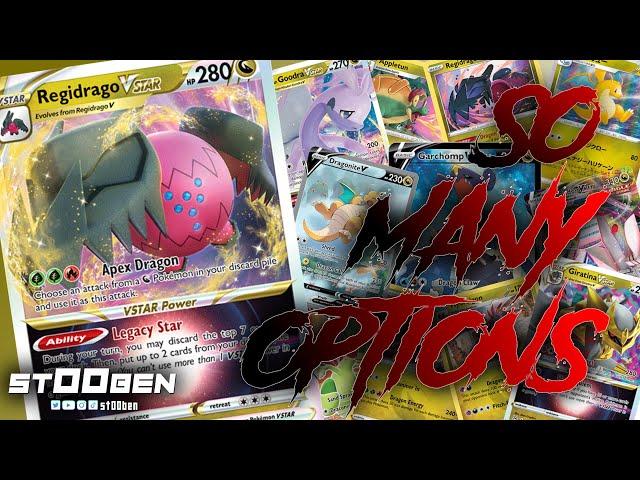 Swiss Army Knife Regidrago VSTAR Deck - BROKEN Access to so many attacks! - Silver Tempest Deck List