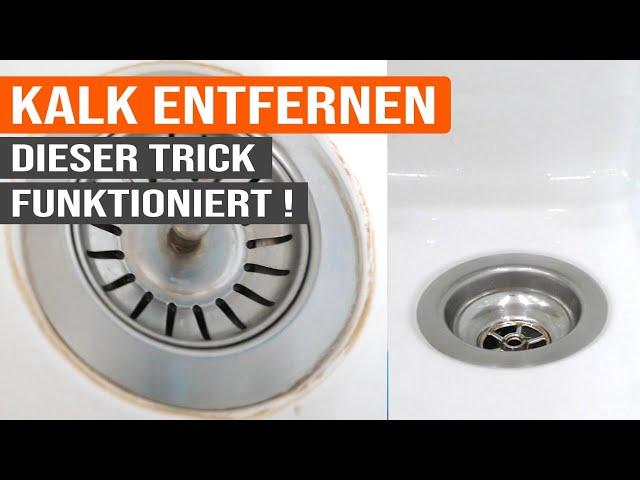 Hausmittel Trick gegen Kalk der funktioniert // Dusche, Waschbecken, Fliesen, Armaturen, Glas